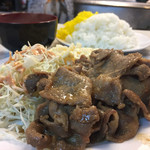 Mikasa - 焼肉定食 ご飯大盛り 700円（600 ＋ 100円）