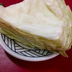 豚足のかどや - キャベツ（多分無料）