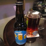 十月祭 - 店主が常連さんと『南信州ビール 』で仕込んだビールだそうです。