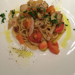 創作イタリアン Gemelli - オイルベースです。秋におすすめのパスタ