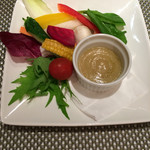 創作イタリアン Gemelli - バーニャカウダ ソースもめちゃ美味