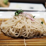 麓屋 - 海老と野菜の天せいろ
蕎麦部分