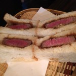 SATOブリアン - ビフカツサンド(絶品)