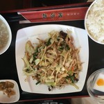 聚珍楼 - 野菜炒め定食