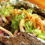 串揚げ酒場 ゑにし - イカの肝まみれ焼き