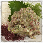 十八番 - 鰯のなめろう。