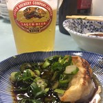 Oct2016 餃子とビール♪