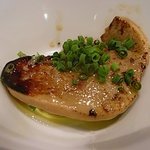 Nishimura Takahito La cuisine creativite - フランス産バルバリー鴨のフォアグラの炙りとバルサミコ酢のリゾット