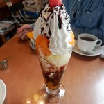 リバーサイド - チョコレートパフェ600円