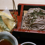 清修庵 - 定食の 蕎麦と天ぷら