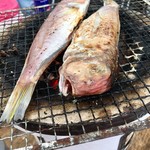 志保重 - 食前は七輪焼き｡若狭グジ