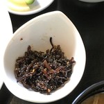 この佃煮がまた料理によく合って美味しい