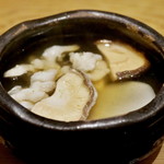 ごだん 宮ざわ - 鱧と椎茸のお吸い物　