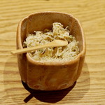 ごだん 宮ざわ - 白味噌で炊いたおじゃこ