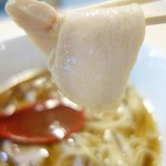 自家製麺 くろ松 - 鶏チャーシュー