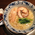 おくゑ - 塩ラーメン、税込700円