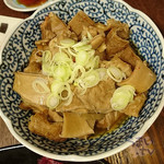 富士竹 - 「馬もつ煮込み」８５０円