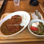 Kafesarummiyabi - ランチ かつカレーサラダセット