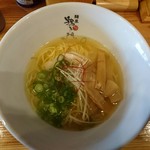 鶏乃門 - 塩ラーメン750円