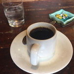 呑気呆亭どんＱ - 2016年10月。食後のコーヒーは＋100円。ちゃんと淹れたコーヒーです。