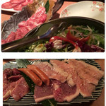 焼肉市場 まつだ - ニクニク・野菜・ニク・野菜♪