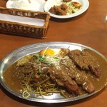 MOTO - カツカレースパゲッティ