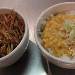 ZUND-BAR - 左は竹ゴハン、右は限定品のたまごご飯です。絶品
