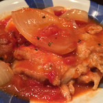 Second Court 魚 - 鶏のトマトソース