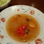 てんしん堂 - スープ