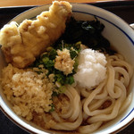 さぬきうどん 清瀧 - とり天オン