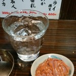 Nigouhan - ダイヤ水割りと塩辛