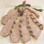 トラットリア ダイ パエサーニ - 豚肉のビステッカ アブルッツォ風味　￥1800