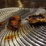 ル・ゴーシュ・セキ - フォアグラのキャラメリゼ＆穴子焼き