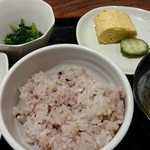 旬菜魚 藍 - 本日の魚定食のご飯セット