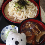 昇仙館 - 冷やしほうとう Chilled Hoto Noodles at Shosenkan, Ryuo！♪☆(*^o^*)