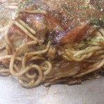 Okonomiyaki Hiroshima - ・肉玉そばＷ 810円
                        ・野菜増量 200円