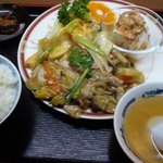 龍宝 - 八宝菜定食【７００円】