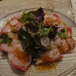 misora - ブリのカルパッチョ550円