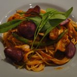 misora - 創作系パスタ　※クリーム系を食べた後だったので・・・トマト系で