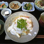 ランチ②竹の子クリームパスタ