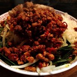 男そば 連獅子 - 突発的限定メニュー
      台湾男そば
      肉増しバージョン