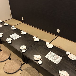 Fully equipped with a tatami room perfect for banquets! Compatible with a wide range of scenes◎