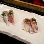 寿司 魚がし日本一 - 鰯・鯵