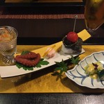 汀邸　遠音近音　Ochi Kochi - １泊目・前菜