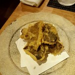 和彩厨房 KATURA - 黒アワビ筍の天婦羅