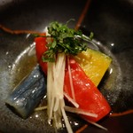 さらの木 - （2016/9月夕食）夏野菜の揚げびたし