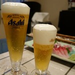 さらの木 - （2016/9月夕食）生ビール
