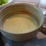 さらの木 - （2016/9月朝食）じゃがいものスープ