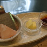 さらの木 - （2016/9月朝食）バターと塩