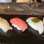 波沙鮓 - 握り3貫